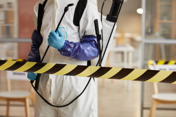 Professional Infectious Disease Decontamination technician working in Windsor Mill, MD